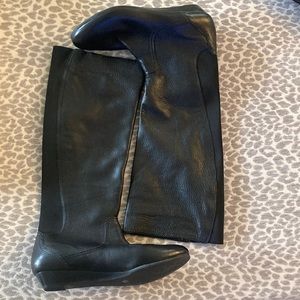 NWT Antonio Melani Leather Riding Boots
